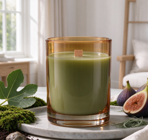 Fig Leaf & Moss Soy Candle